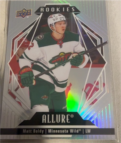 2022-23 Upper Deck Allure #114 Matt Boldy — front