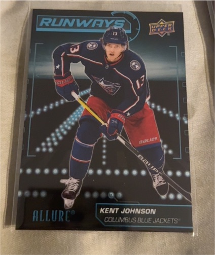 2022-23 Upper Deck Allure #RW-6 Kent Johnson — front