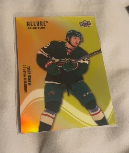 2022-23 Upper Deck Allure Color Flow #SF-37 Marco Rossi — front