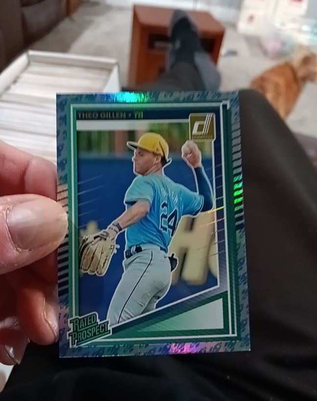 2025 Donruss #172 Theo Gillen — front