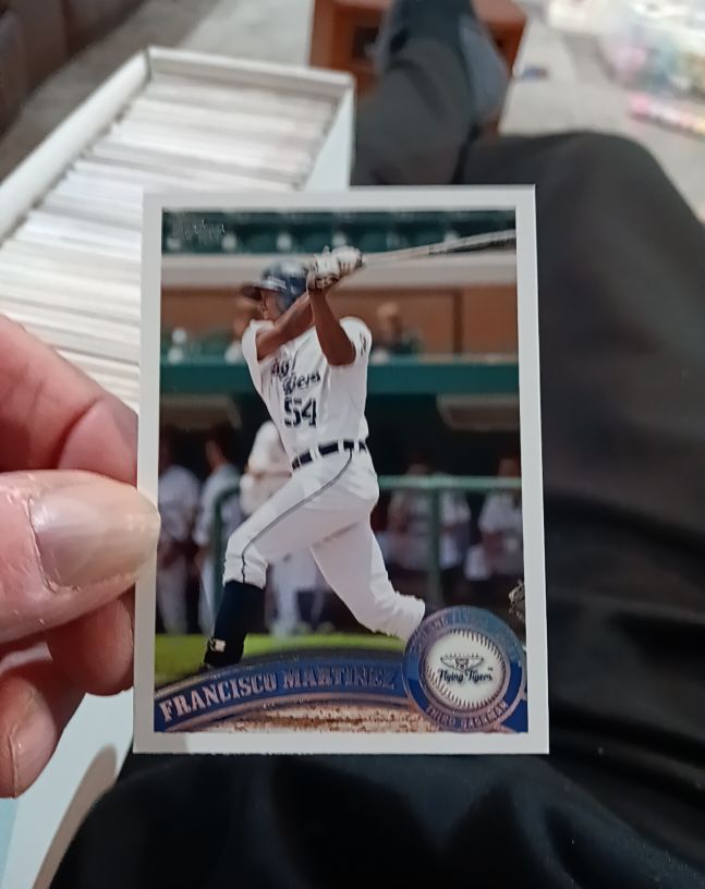 2011 Topps Pro Debut #39 Francisco Martinez — front