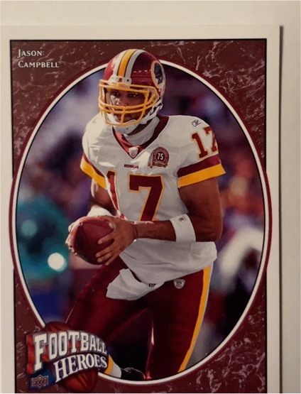 2008 Upper Deck Football Heroes #46 Jason Campbell — front