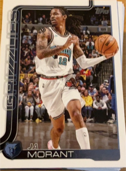 2025-26 Topps #182 Ja Morant — front