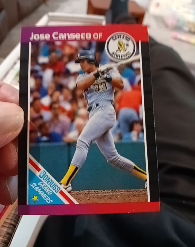 1988 Donruss #50 Jose Canseco — front