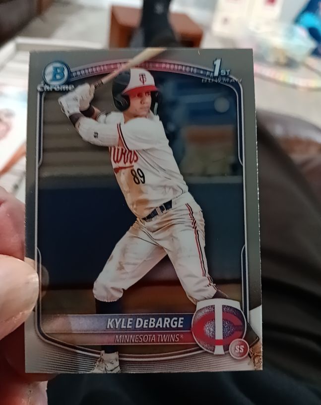 2025 Bowman Chrome #BCP-139 Kyle DeBarge — front