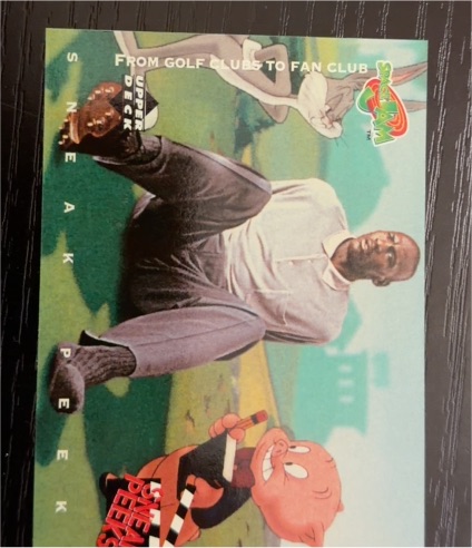 1996 Upper Deck Space Jam Sneak Peeks #52 Michael Jordan — front