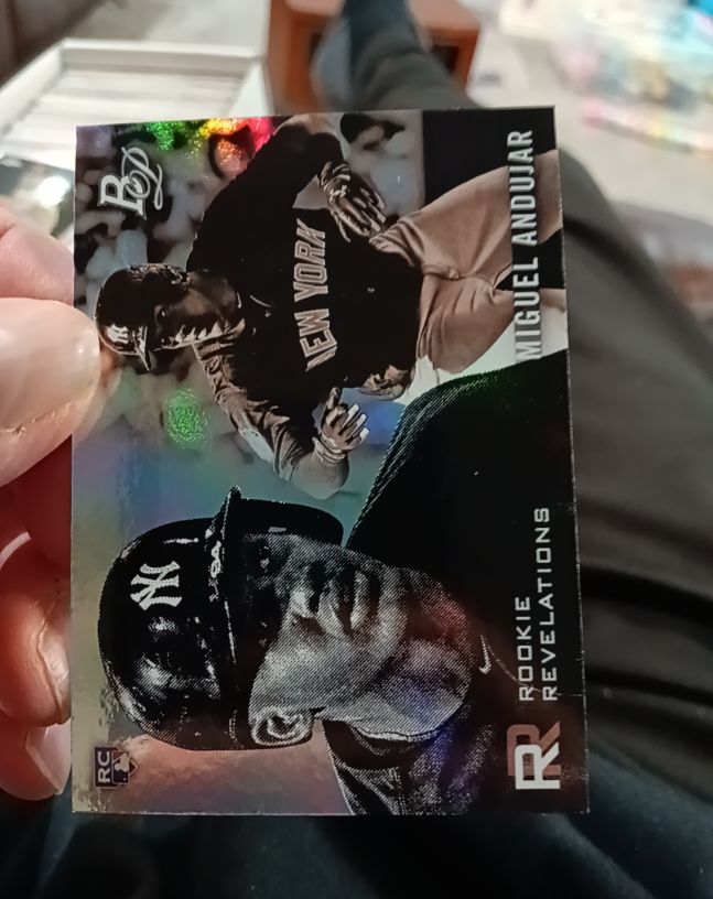 2018 Bowman Platinum #RR-4 Miguel Andujar Rookie Revelations — front