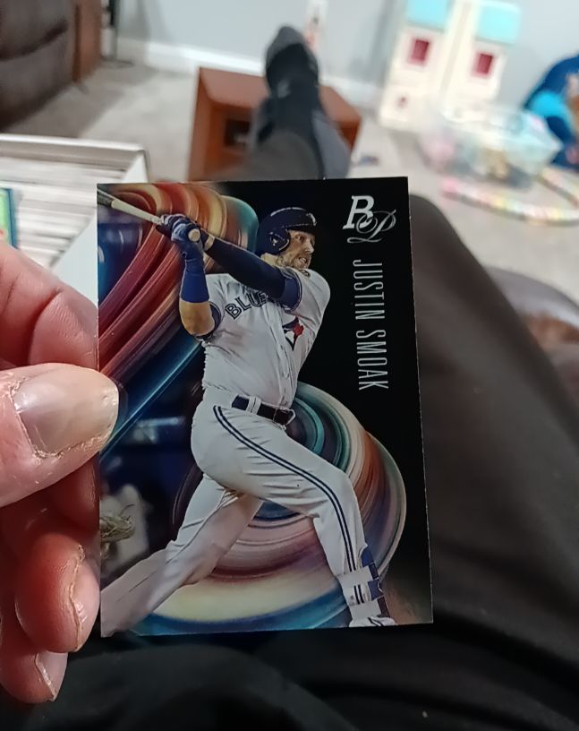 2018 Bowman Platinum #20 Justin Smoak — front