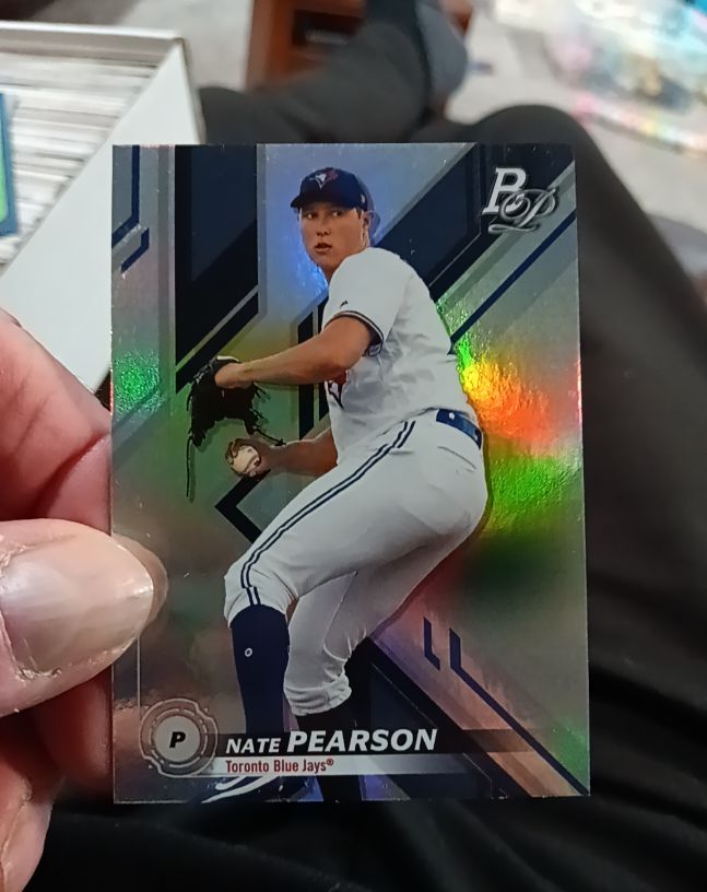 2019 Bowman Platinum #TOP-94 Nate Pearson — front