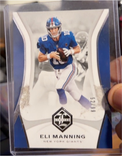 2018 Panini Limited #70 Eli Manning — front