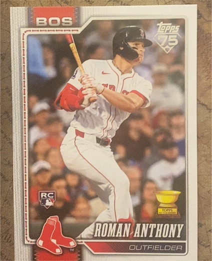 2026 Topps Series 1 #189 Roman Anthony — front