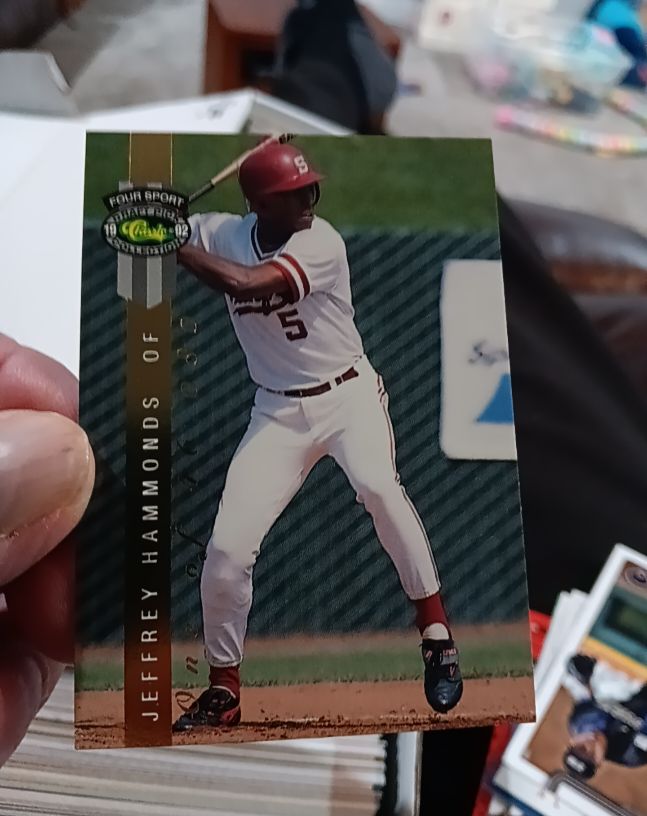 1992 Classic Four Sport Draft Pick Collection #229 Jeffrey Hammonds — front