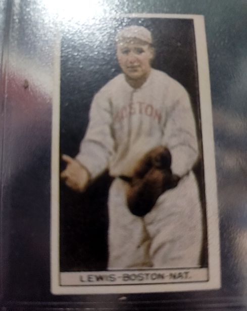 1912 Hygrade T-207 #Lewis Irving Boston Nationals — front