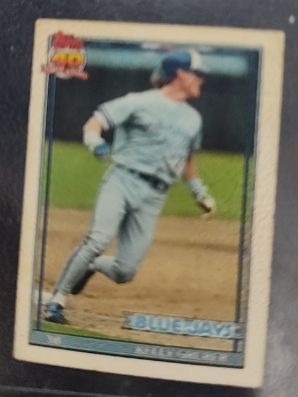 1991 Topps Cracker Jack Mini #4 Kelly Gruber — front