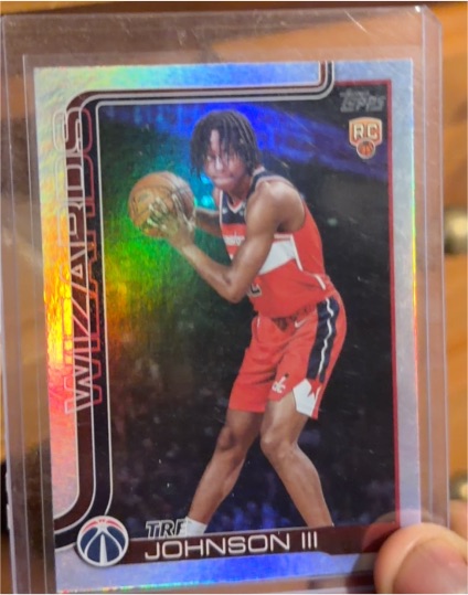 2025-26 Topps #206 Tre Johnson III — front