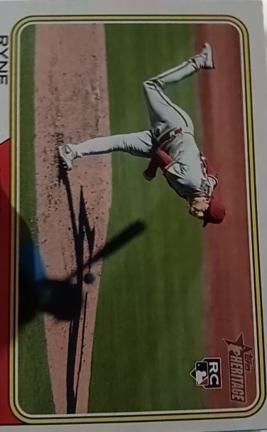 2023 Topps Heritage #181 Ryne Nelson — front