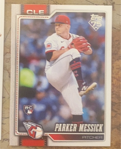 2026 Topps Series 1 #67 Parker Messick — front