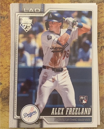 2026 Topps Series 1 #74 Alex Freeland — front