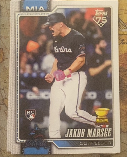 2026 Topps Series 1 #37 Jakob Marsee — front