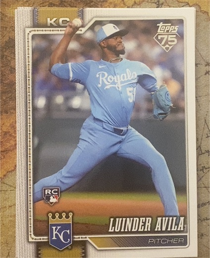 2026 Topps Series 1 #120 Luinder Avila — front
