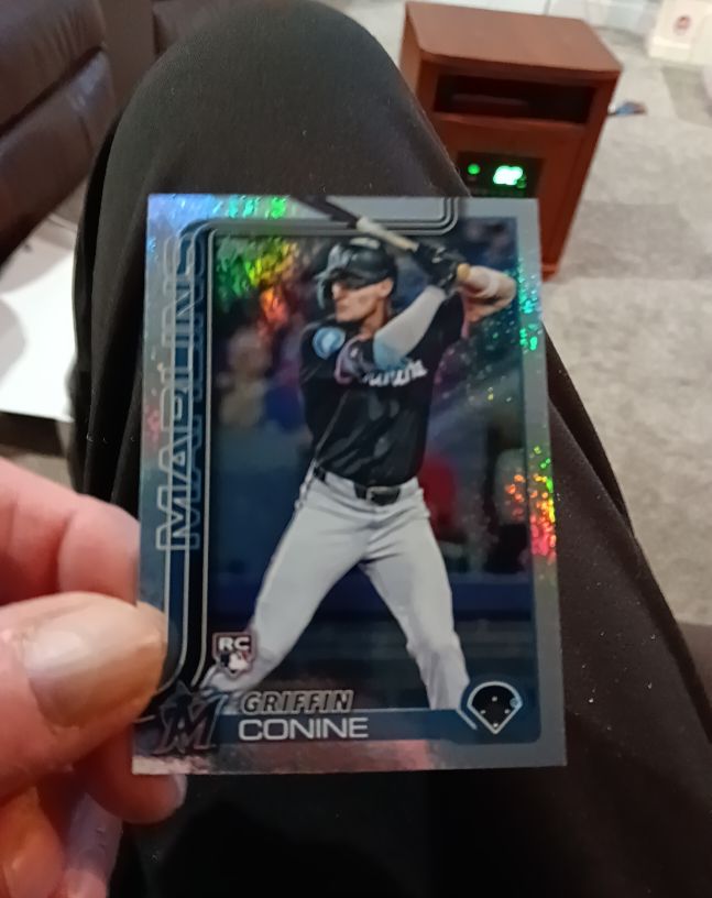 2025 Topps Chrome #86 Griffin Conine — front