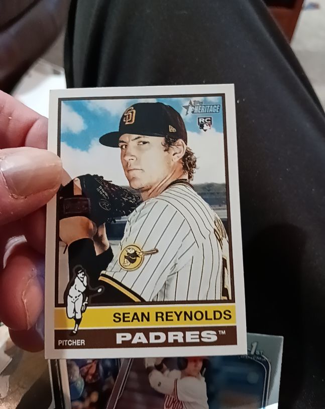 2025 Topps Heritage #160 Sean Reynolds — front