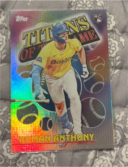 2026 Topps Series 1 #TIG-9 Roman Anthony Titans of the Game — front