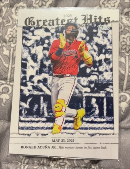 2025 Topps Series 1 #GH-19 Ronald Acuña Jr. — front