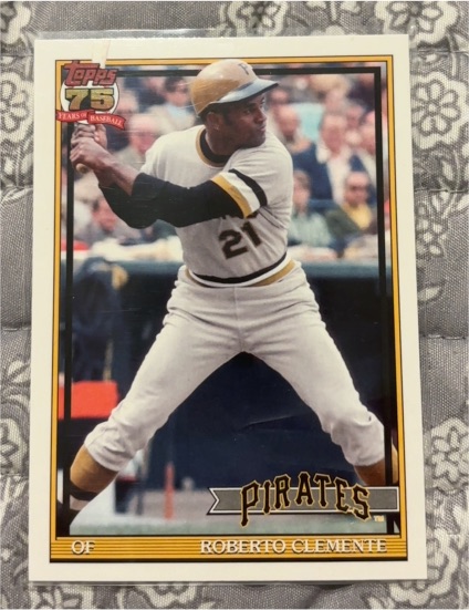 2026 Topps Series 1 #T91-99 Roberto Clemente — front