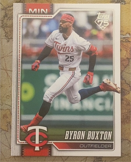 2026 Topps Series 1 #255 Byron Buxton — front