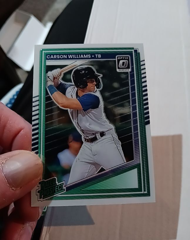 2025 Donruss Optic #135 Carson Williams — front