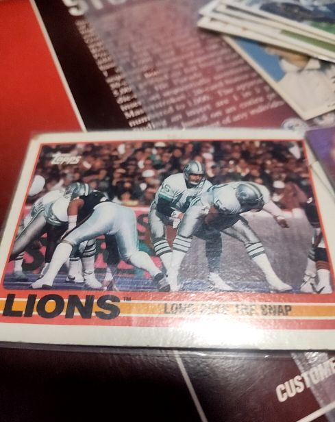 1989 Topps #360 Chuck Long Detroit Lions — front
