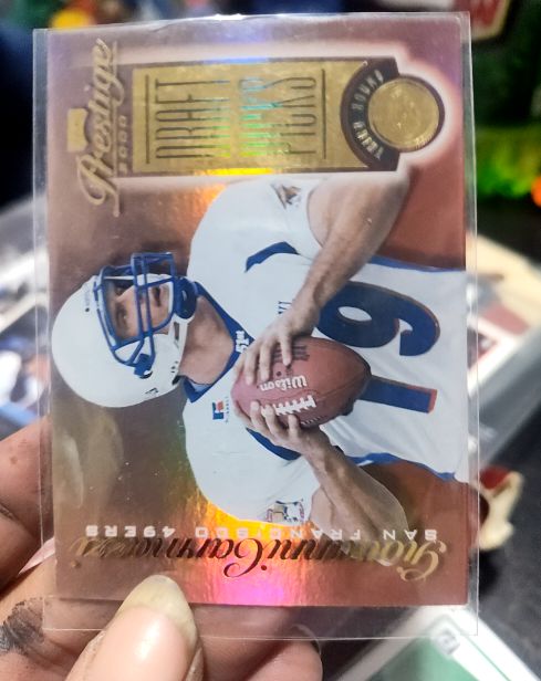 2000 Playoff Prestige #DP18 Giovanni Carmazzi — front