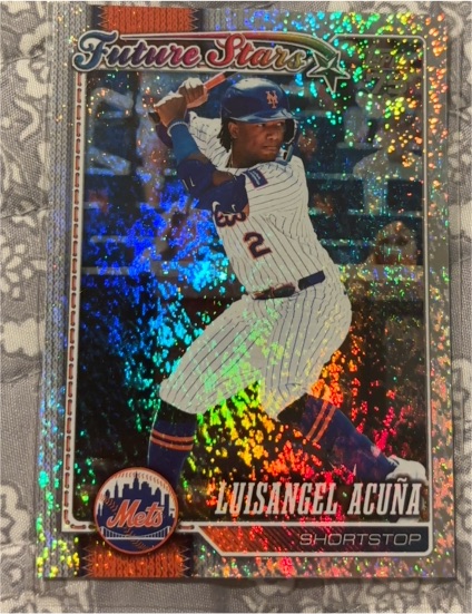 2026 Topps Series 1 #275 Luisangel Acuña Future Stars — front