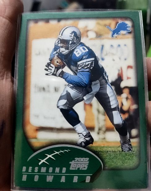2002 Topps #44 Desmond Howard — front