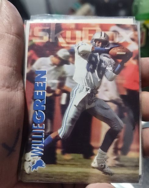 1993 SkyBox #97 Willie Green — front