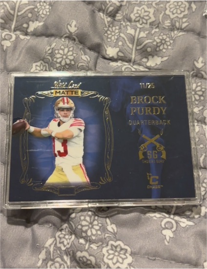 2022 Wild Card Matte #SGU-11 Brock Purdy — front