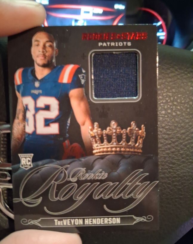 2025 Panini Rookies & Stars Rookie Royalty #RR-THN TreVeyon Henderson — front