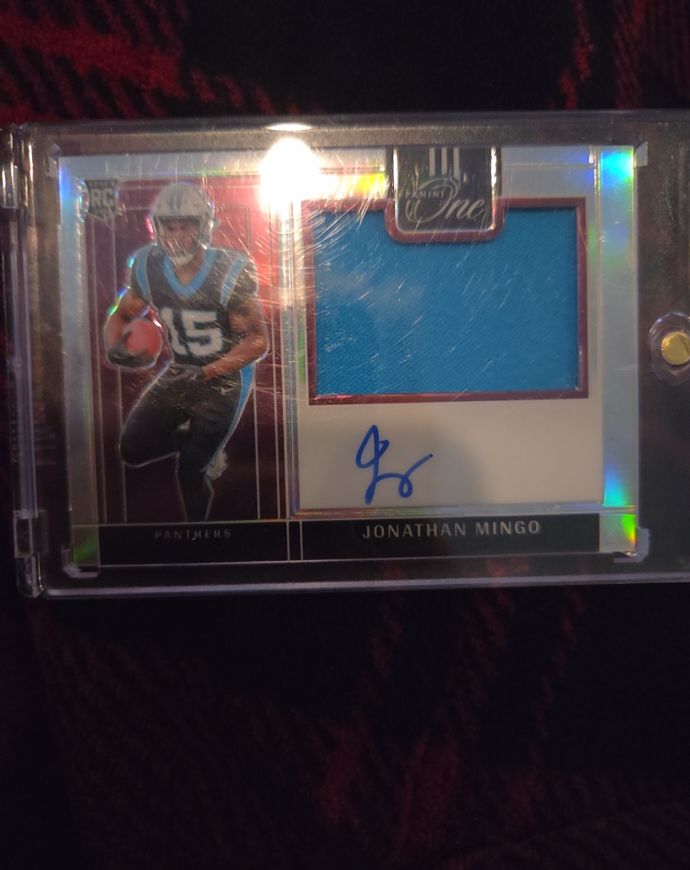 2023 Panini One #320 Jonathan Mingo — front