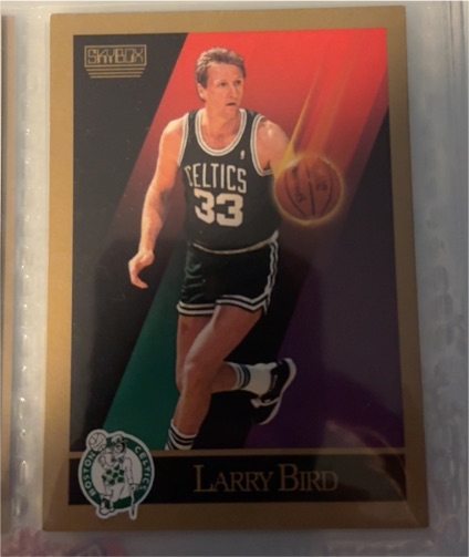 1990-91 Skybox #14 Larry Bird — front