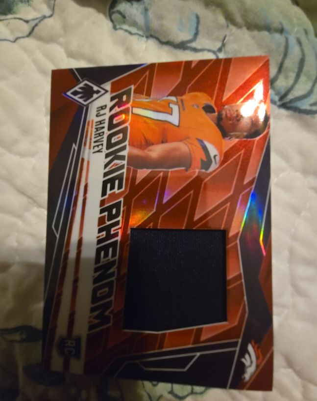 2025 Panini Phoenix Rookie Phenom #PJY-RHY RJ Harvey — front