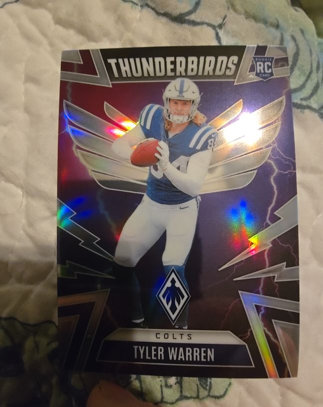 2025 Panini Phoenix Thunderbirds #21 Tyler Warren — front