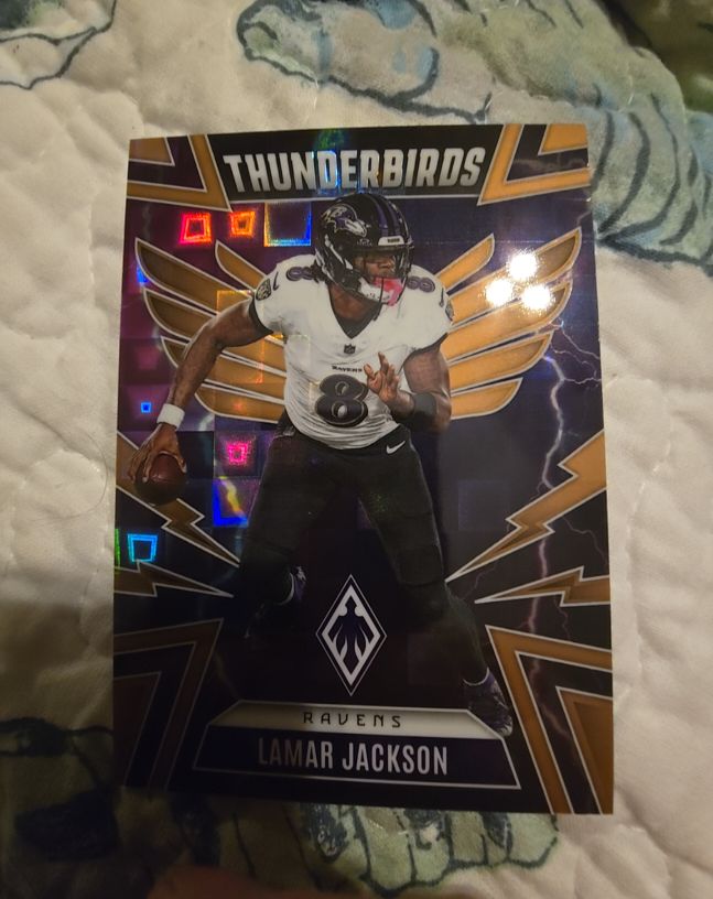 2025 Panini Phoenix Thunderbirds #4 Lamar Jackson — front