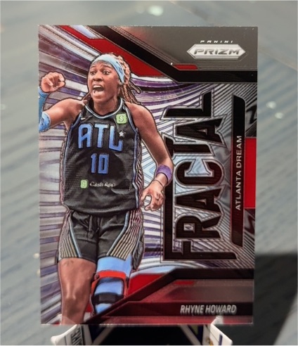 2025 Panini Prizm WNBA #5 Rhyne Howard Fractal — front