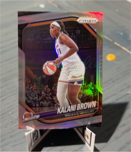 2025 Panini Prizm WNBA #55 Kalani Brown — front