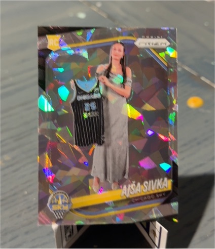 2025 Panini Prizm WNBA #85 Ajsa Sivka — front