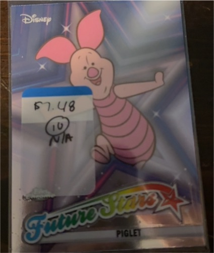 2025 Topps Chrome Disney Future Stars #FS-6 Piglet — front