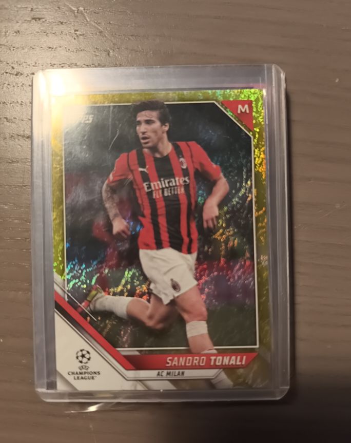 2021-22 Topps UEFA Champions League #165 Sandro Tonali — front