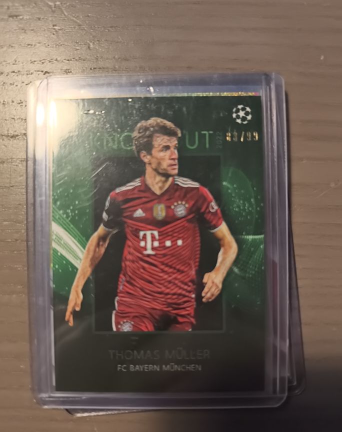 2022 Topps On Demand UCL Knockout Thomas Muller — front