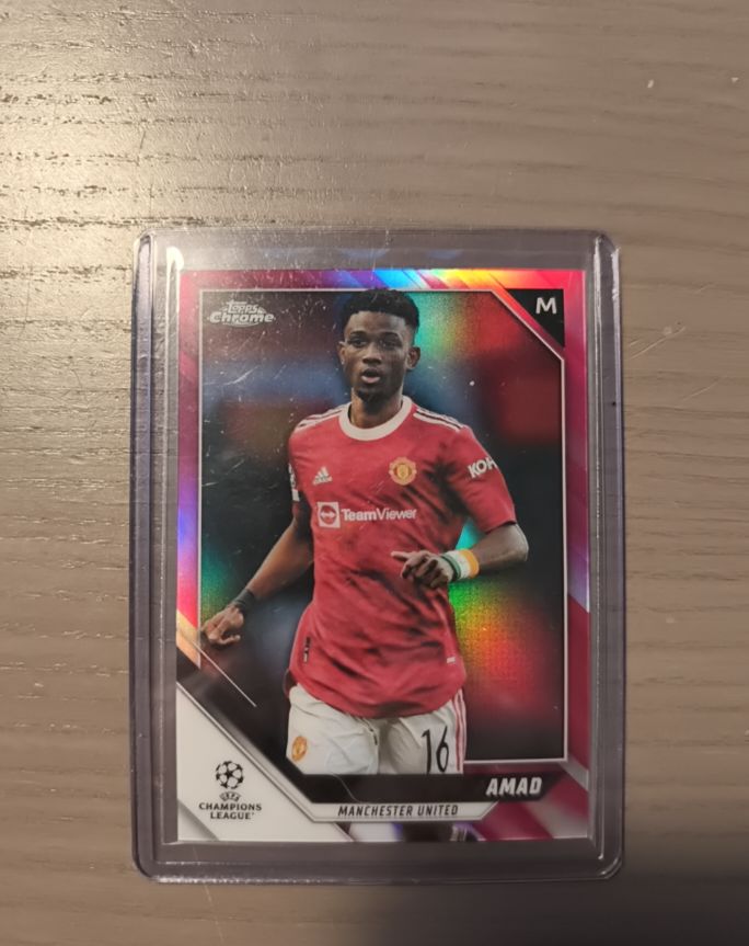 2021-22 Topps Chrome UEFA Champions League #11 Amad Diallo — front